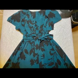 NWT green floral Lane Bryant dress